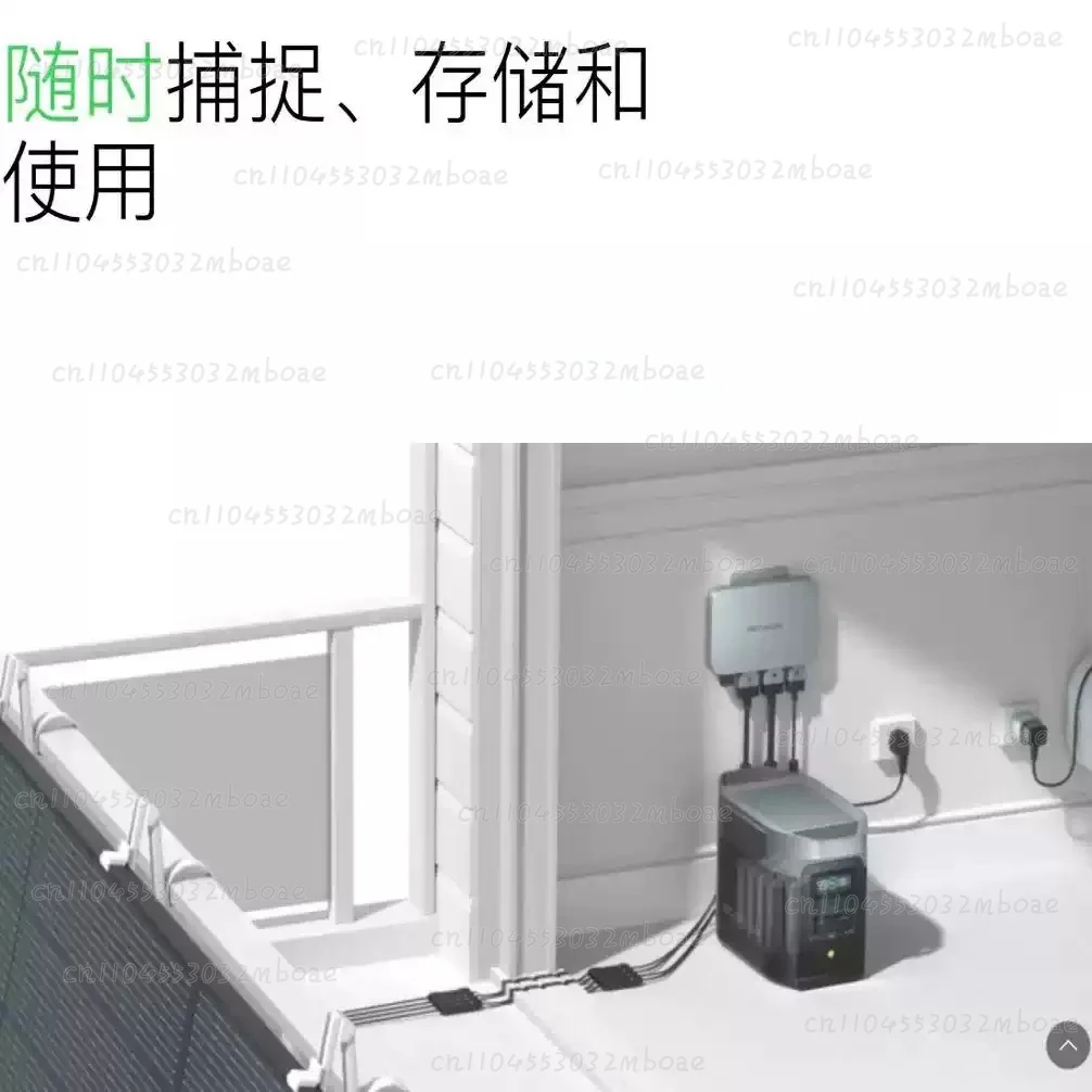 Micro Inverter for Home Solar System,   Energy Storage, Portable Power Supply for House Residential Use