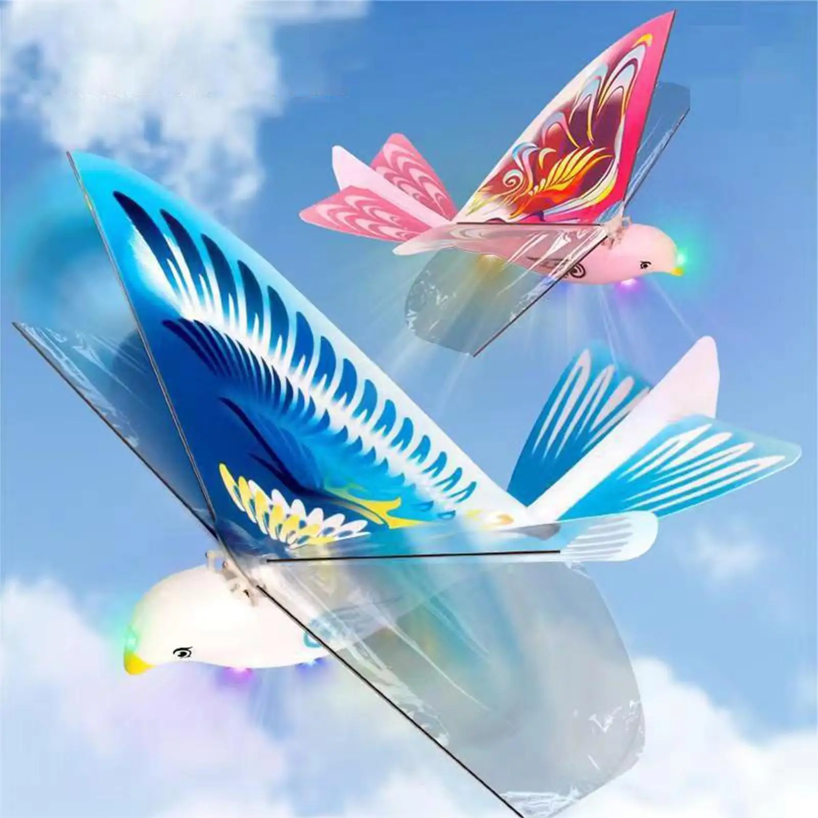 Realistyczny model ptaka z pędzącymi skrzydłami, latająca elektryczna zabawka dla dzieci, nastolatków, na spotkania rodzinne, do ogrodu, parku.