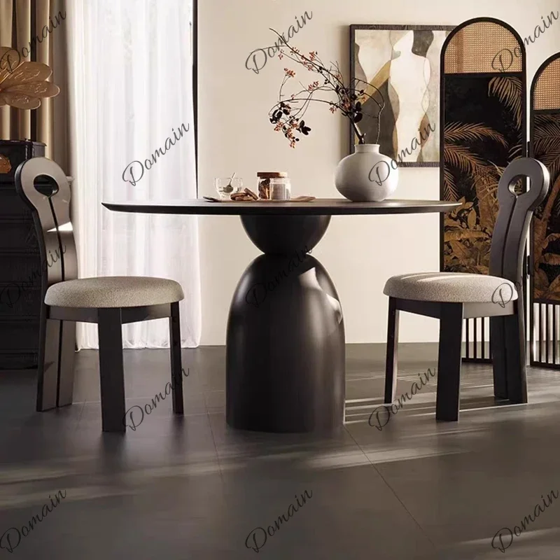 XX Creative Living Room Dining Table Restaurant Modern Round Dining Table Designer Space Saving Mesas De Jantar Kitchen Furnitur