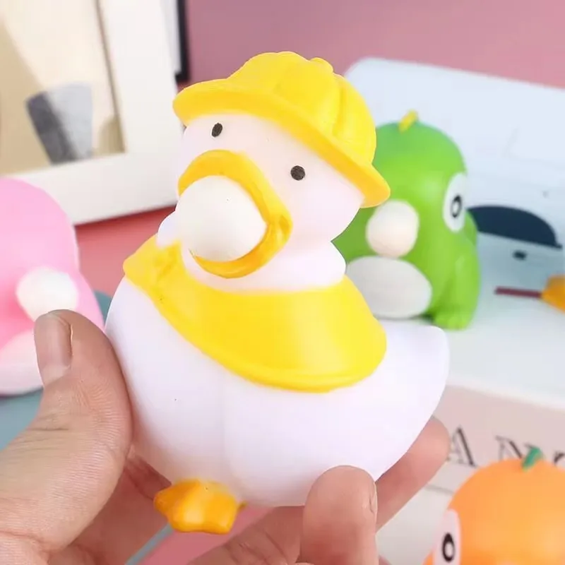 1 pièces presser Animal broche bulle jouet sensoriel nouveauté cadeau canard jouet adultes enfants décompression autisme thérapie Fidget jouet