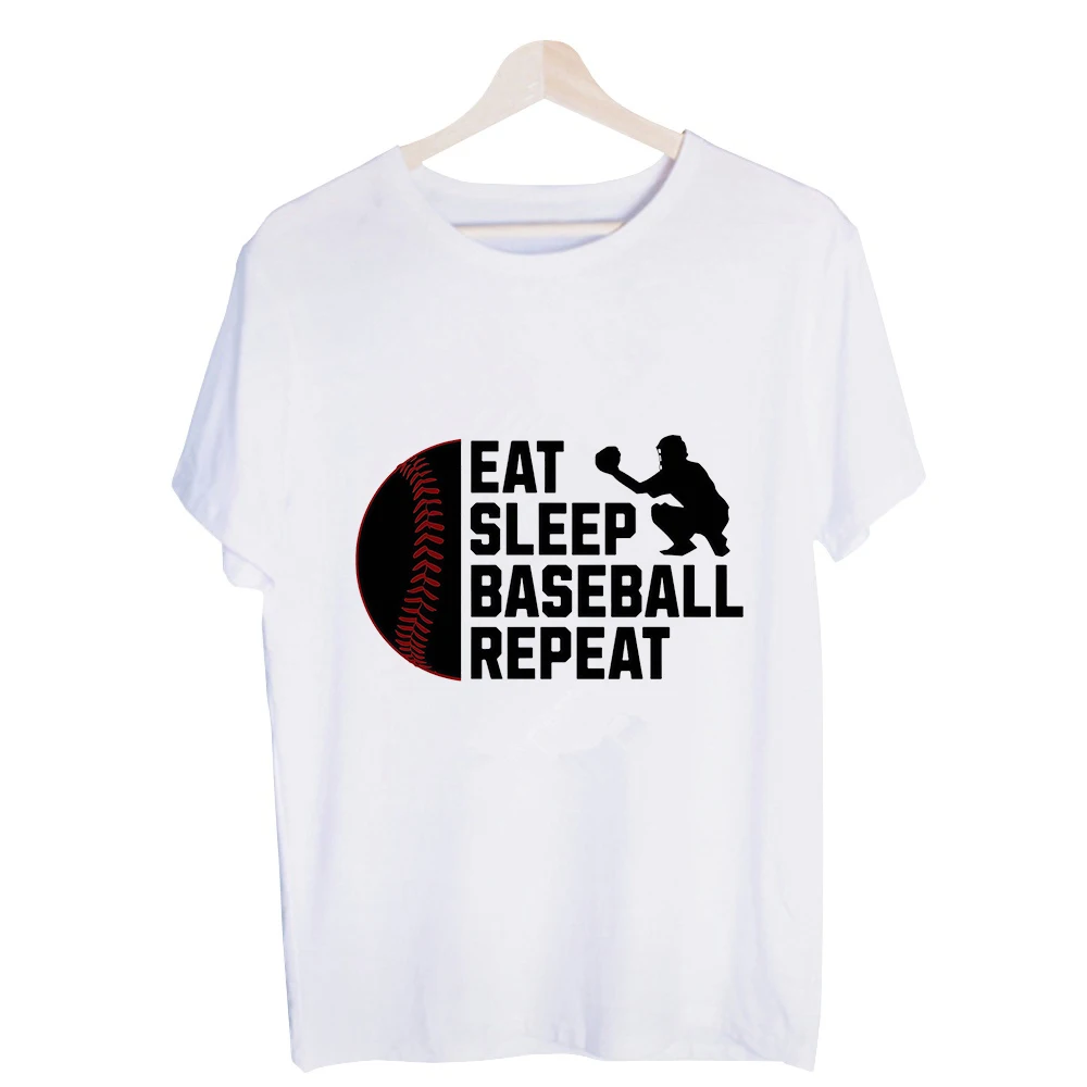 Men's Baseball Catcher Graphic Tee, Short Sleeve Crew Neck T-Shirt for Sports Fans and Casual Wear