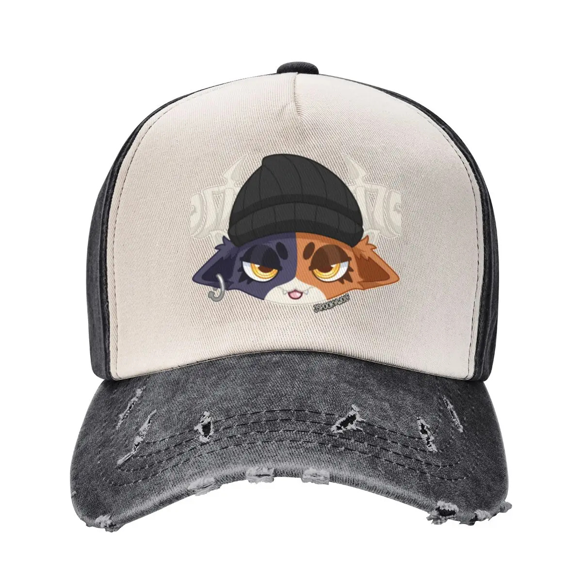 Meowskulls Baseball Cap Anime Hat Christmas Hat Icon Woman Men's