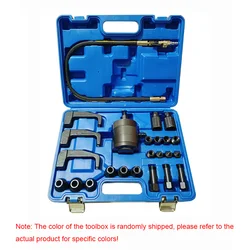 24pcs NEW Diesel Injector Removal Puller Pneumatic Injector Extractor Puller Kit car tools For Bosch Delphi Siemens Denso