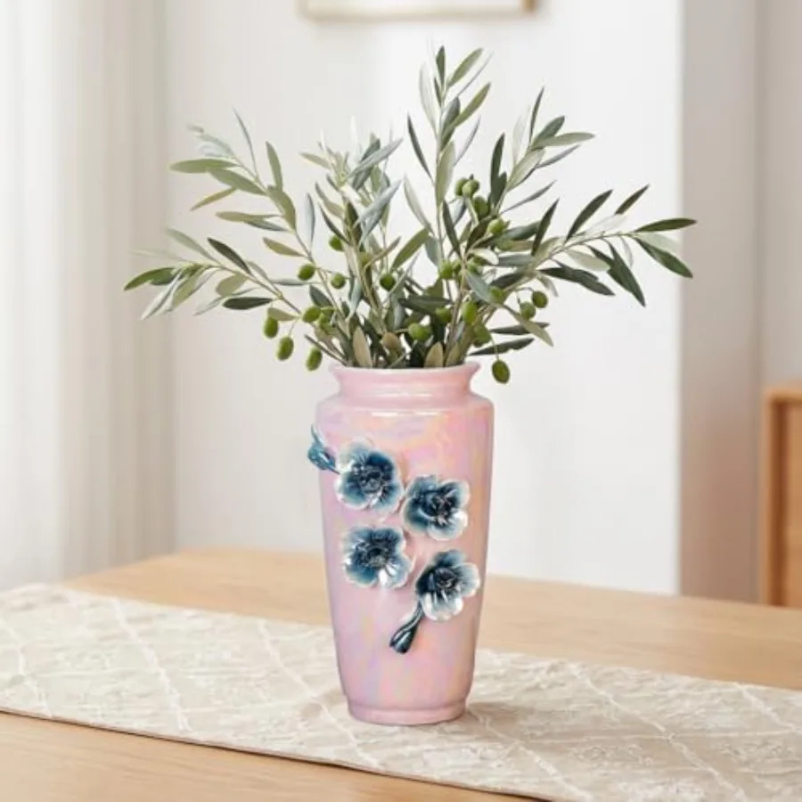 

Ceramic Vase - Modern Decorative Vase for Home Decor, Living Room, Centerpiece, Wedding, Office, Decor