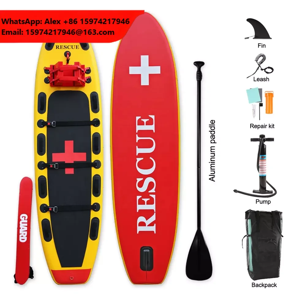 Inflatable Surfing Rescue Board Paddle Board Surf Board