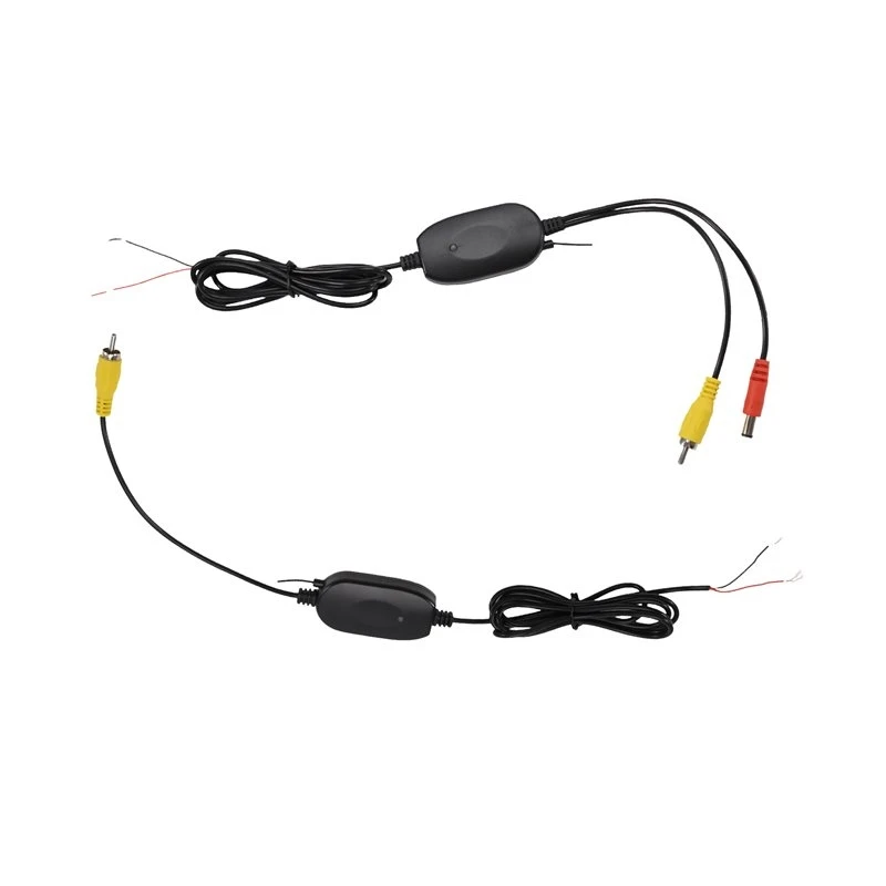 Backup DVD Rear Camera Reverse Wireless Parking Car RCA Video 2.4Ghz Transmitter Receiver Kit For Nissa Kia BMW Ford VW-M54K