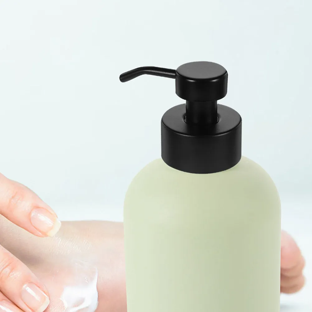 Soap Dispenser Pump Stainless Steel Replacement for 44Mm Mouth Bottles Bathroom Countertop Foam Hand Soap Lotion Pump