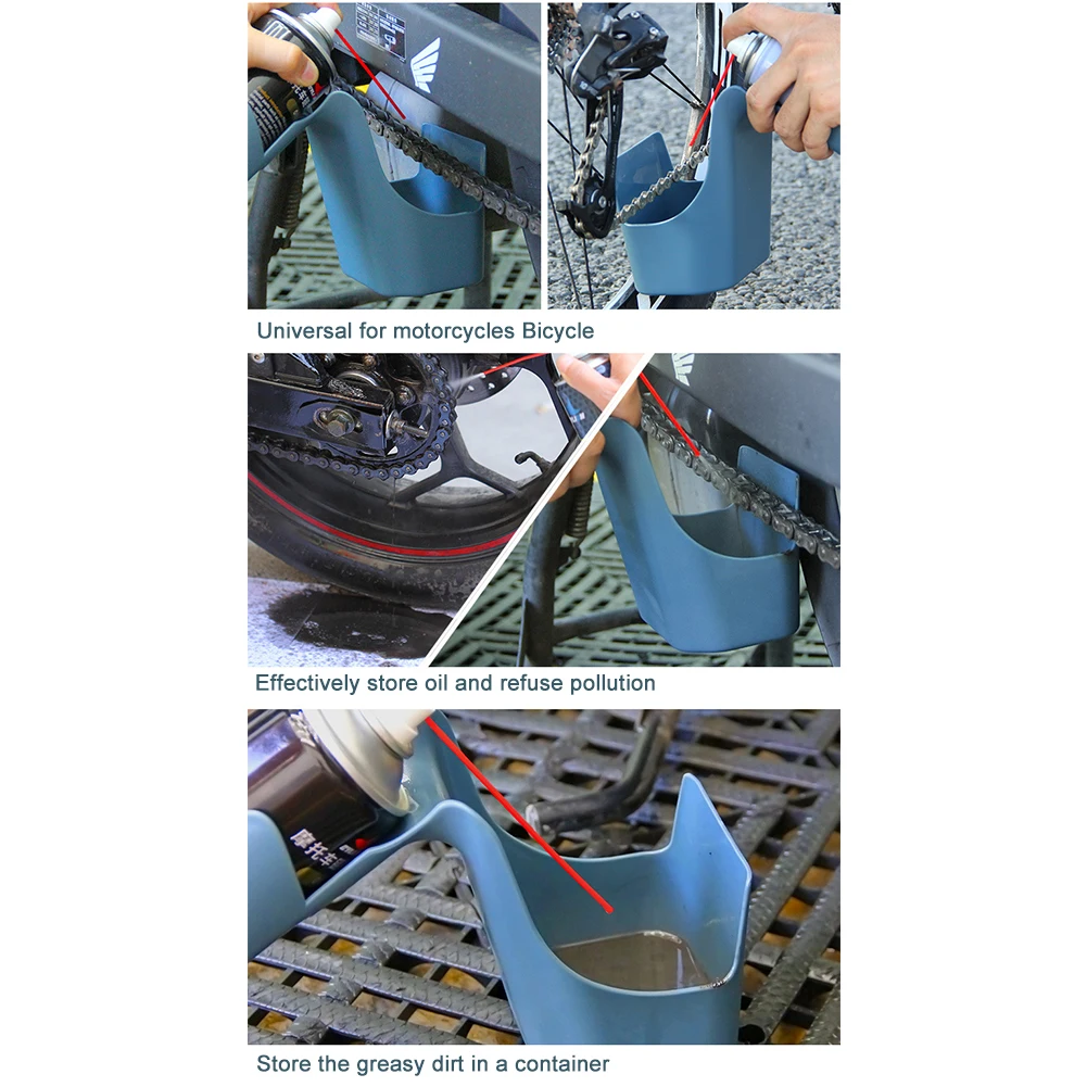 دراجة نارية سلسلة التشحيم قضيب المحمولة دراجة نارية سلسلة مزيتة مقاومة للاهتراء سلسلة التزييت أداة تحويل للدراجات النارية #6