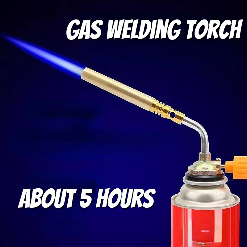 

High Temperature Gas Welding Torch Refrigerator Welding Oxygen-free Small Welding Torch Flame Gun Brazing Soldering Heat Gun