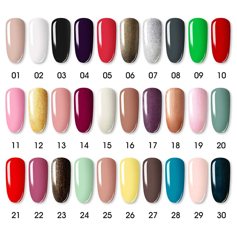 ROSALIND Gel zestaw do polerowania UV Vernis Semi permanentny podkład warstwa wierzchnia 7ML lakier żel do paznokci artystyczny Manicure żel Lak poleruje paznokcie