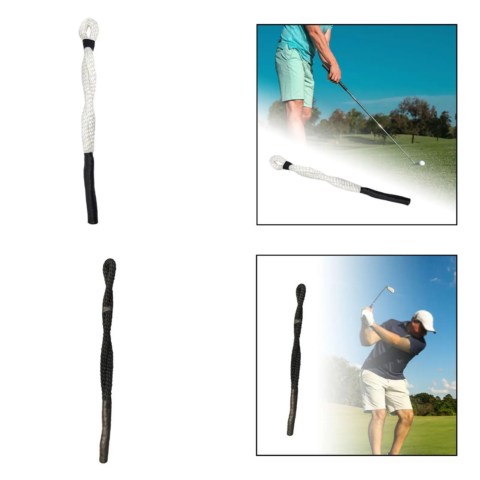 

Тренажер для гольфа, тренировочная веревка для гольфа, портативный вспомогательный инструмент, тренировочное пособие для гольфа для занятий спортом на открытом воздухе для женщин