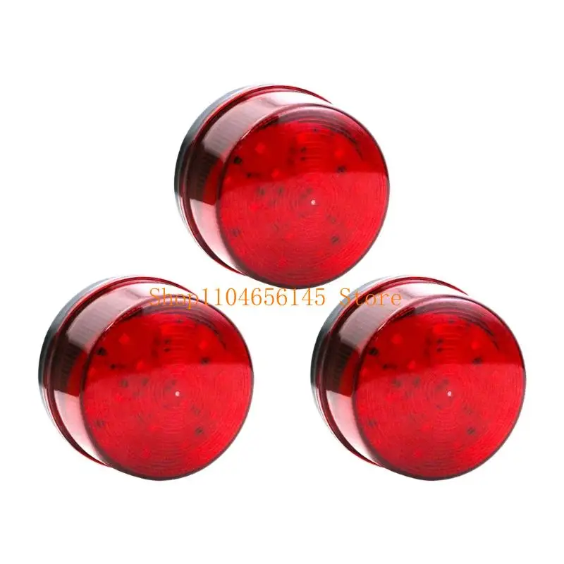 Multiple Purpose Emergency Flashing Light Waterproof Construction 12V Low Energy Consumption Quick Fixing for Hazard Zones