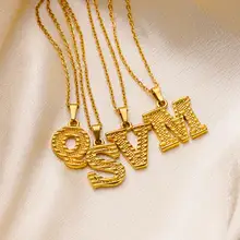 Women’s Alphabet Initial Necklace #3