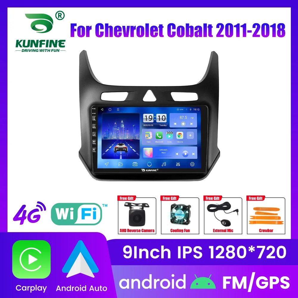 Android Car Radio For Chevrolet Cobalt 2011-2018 Car Stereo 2Din Octa Core GPS Navigation Player IPS Screen Carplay Android Auto