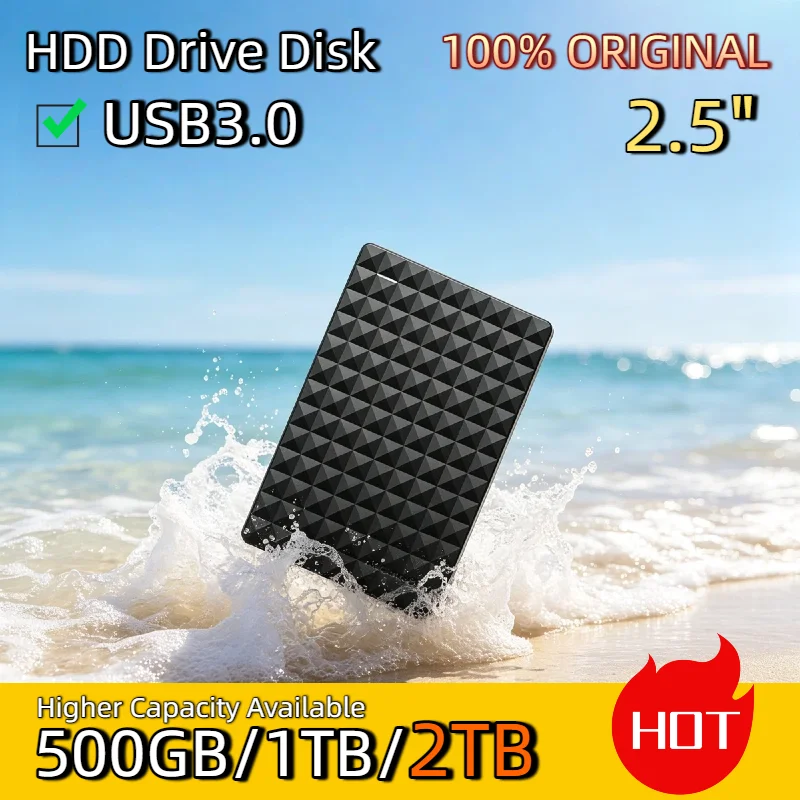 

OEM For Seagate 2.5 Inch USB 3.0 Portable External Hard Drive Ultra High Speed External For Laptop Internal Storage Expansion