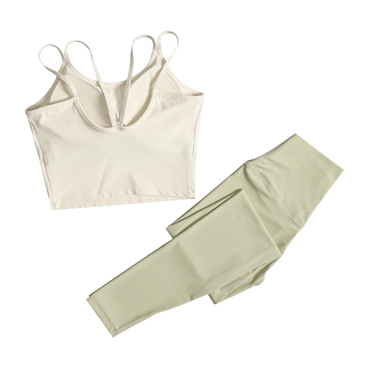 夏のジムトレーニングの女性のためのプレミアムセンススポーツスーツ速乾性ベストパンツ2025新しい朝ランニング速乾性スーツ