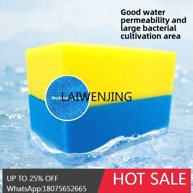 HLZ fish pond honeycomb thickened corrugated water purification cotton biological enzyme curtain culture recycling
