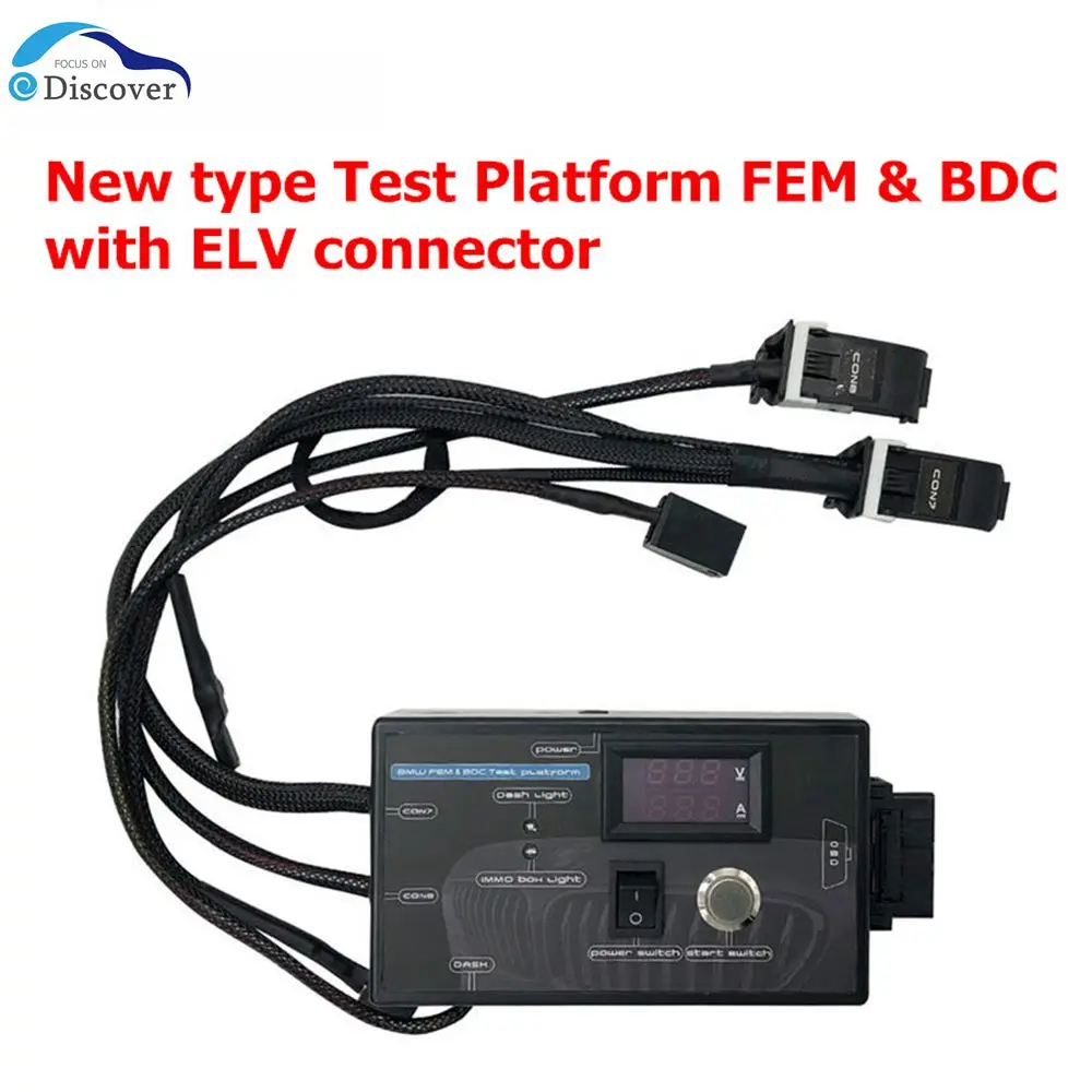 

Newest For BMW FEM BDC For BMW F20 F30 F35 X5 X6 I3 Test Platform with Black Case New Type Key Programming