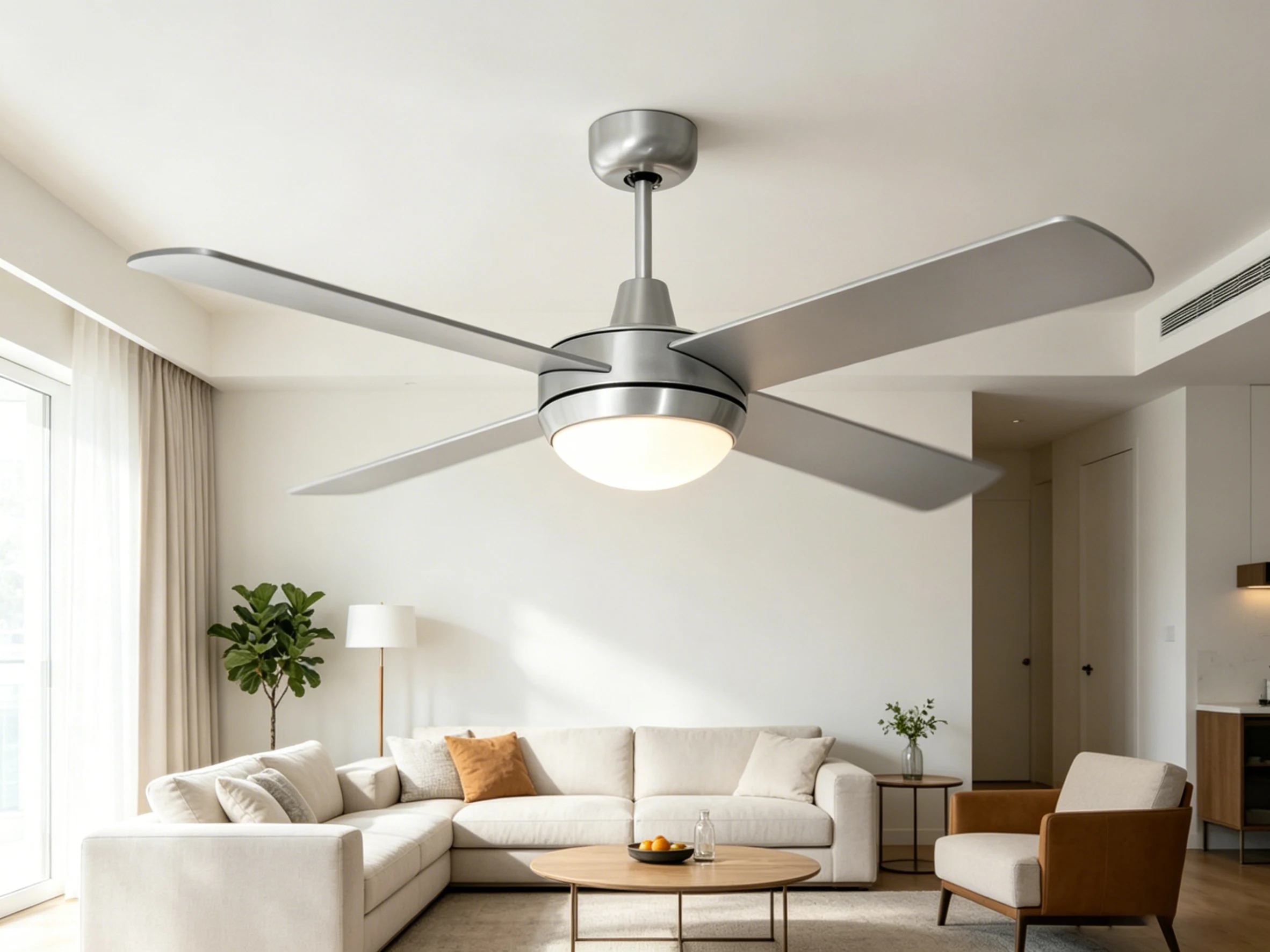 High Performance 52 Inch Fan Light Restaurant Ceiling Decorative Remote Control air Conditioning Ceiling Fans