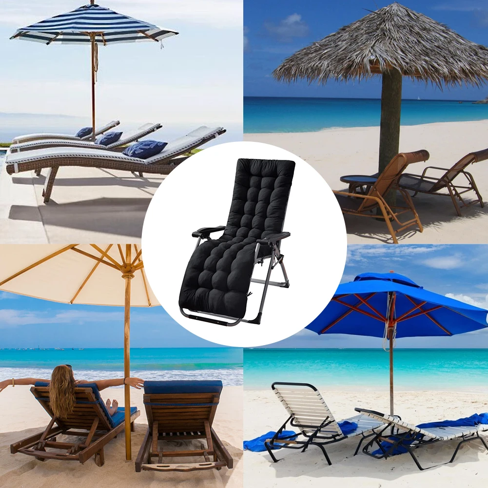 

Customizable Patio Chaise Lounge Cushions Sun Lounger Cushions Pad Lounge Chair Cushion