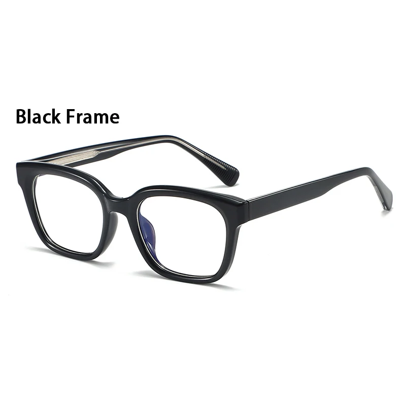 Women Large Square Fashion Anti Blue Light Reading Glasses Magnifier Men computer Hyperopia Spectacles can Custom Prescription