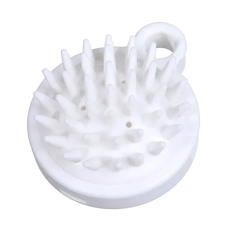 1pc Silicone Shampoo Brush Body Massage Brush Bath Shower Brush Salon Hairdressing Tool Scalp Massage Comb Hair Washing Comb