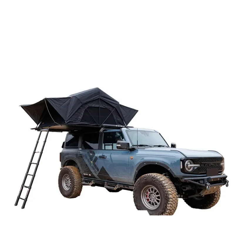 Automatic Pop-up Anti-Condensation Polyester Aluminum Rooftop Tent, Waterproof & Moistureproof for Self-driving Travel
