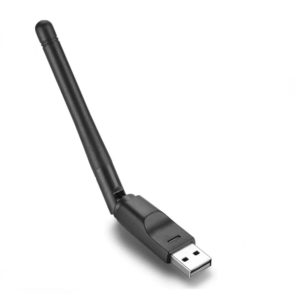 150Mbps MTK7601 بطاقة الشبكة اللاسلكية USB صغير واي فاي محول LAN واي فاي استقبال دونغل هوائي 802.11 b/g/n للكمبيوتر ويندوز