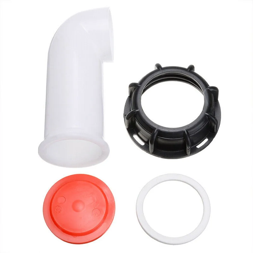 High Quality 2pc IBC Tank Spout Outlet Tap Fitting for Water Oil Fuel Pour Diesel Nozzle with Efficient Performance