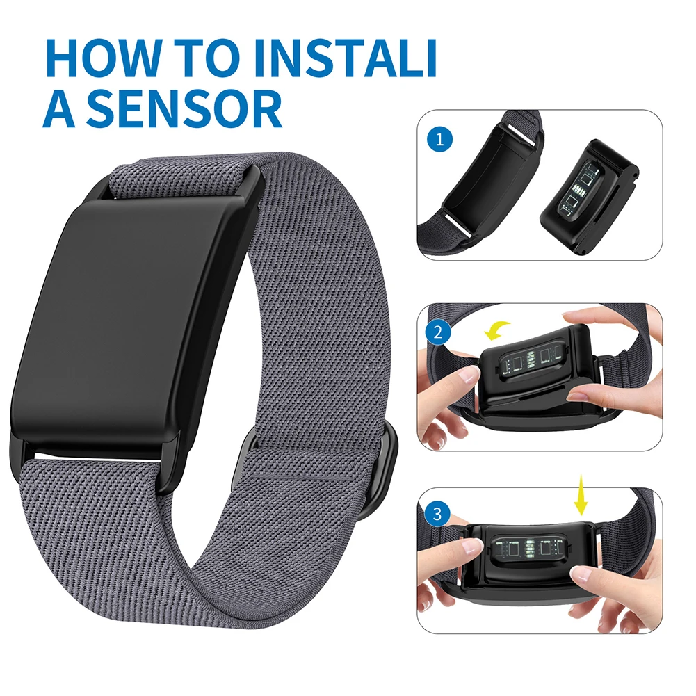 

Adjustable Stretchy Nylon Wristband For Whoop4.0 Nylon Woven Canvas Buckle Elastic Integrated Strap Stretchy Solo Loop Wristband