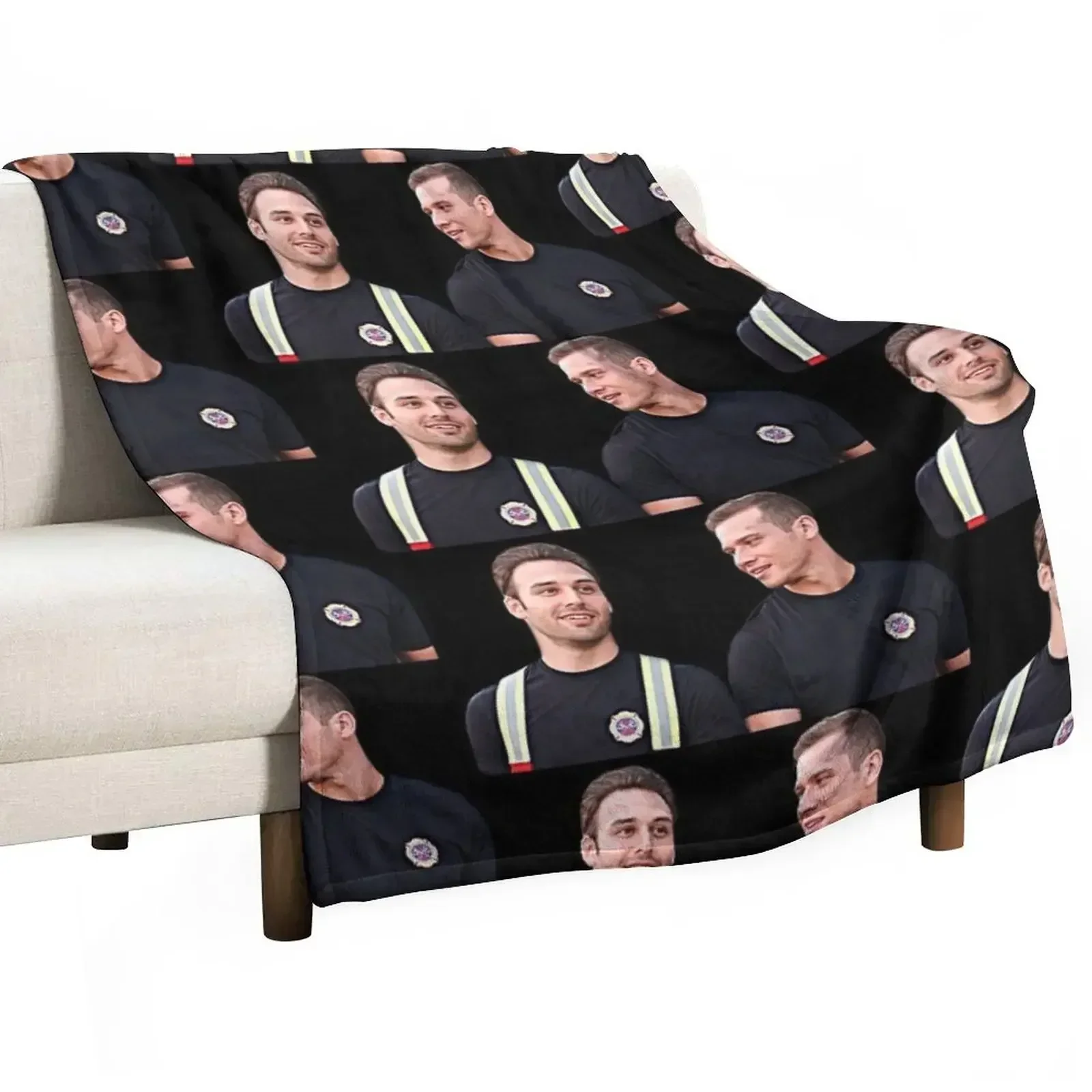 

Buck and Eddie Throw Blanket Decorative Soft Throw Blanket for Couch Sofa