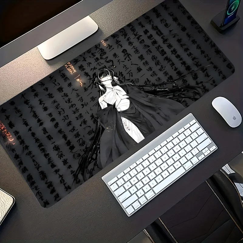 

Простой высококачественный коврик для мыши, большой мужской коврик для офисного компьютерного стола, черный грязеотталкивающий коврик для киберспорта с изображением звездного неба и космоса.