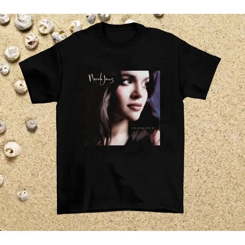 Rare Norah Jones  Cotton Black All Size T Shirt