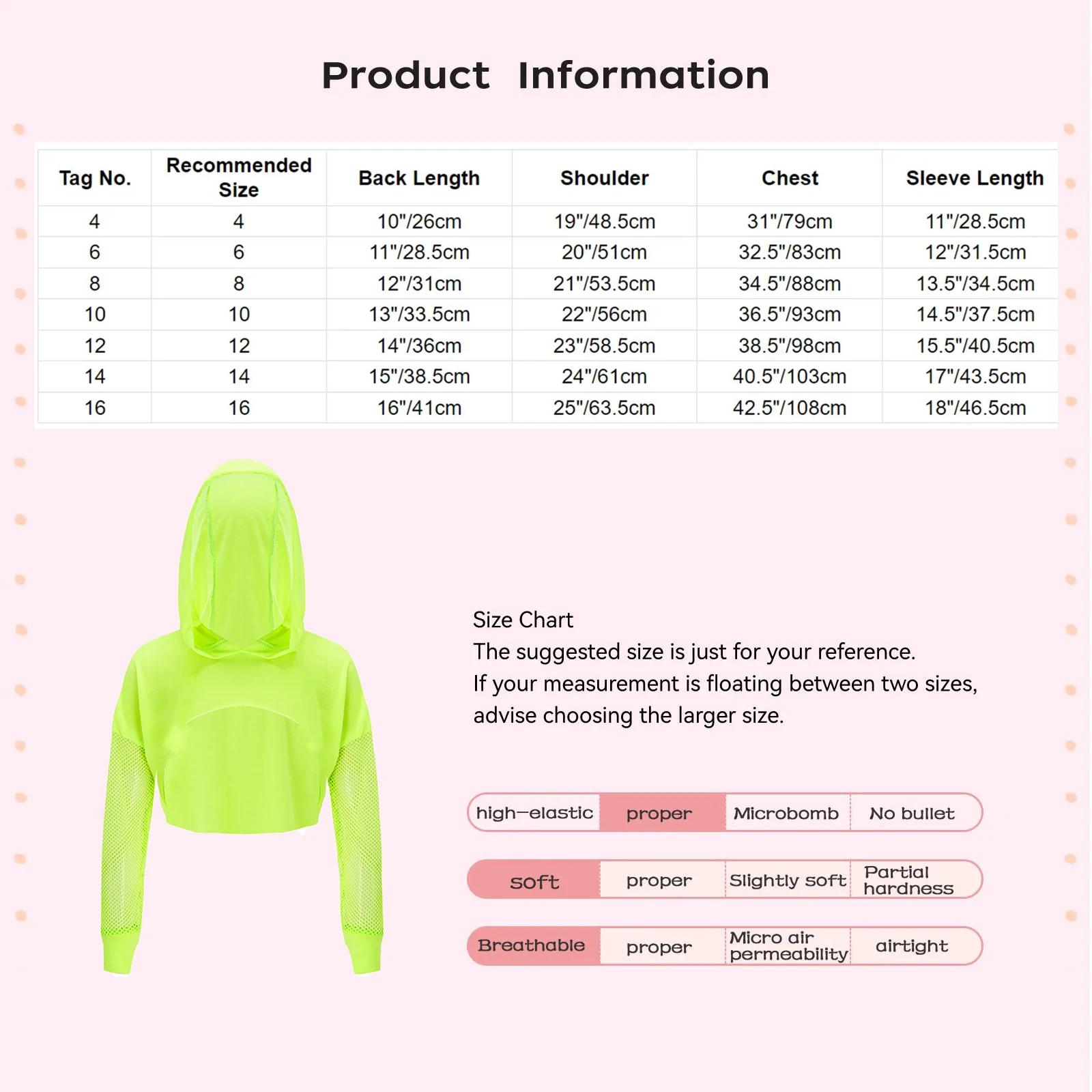 Kids Girls Metallic Hoodie Coat Long Sleeve Asymmetrical Cropped Hooded Top Hip-Hop Jazz Dance Performance Costume Streetwear