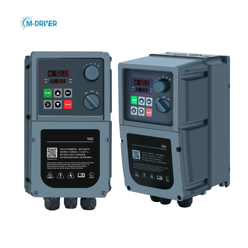 Single Phase 220V 2.2kw IP66 AC Motor Dustproof Waterproof Inverter for Compressor Application