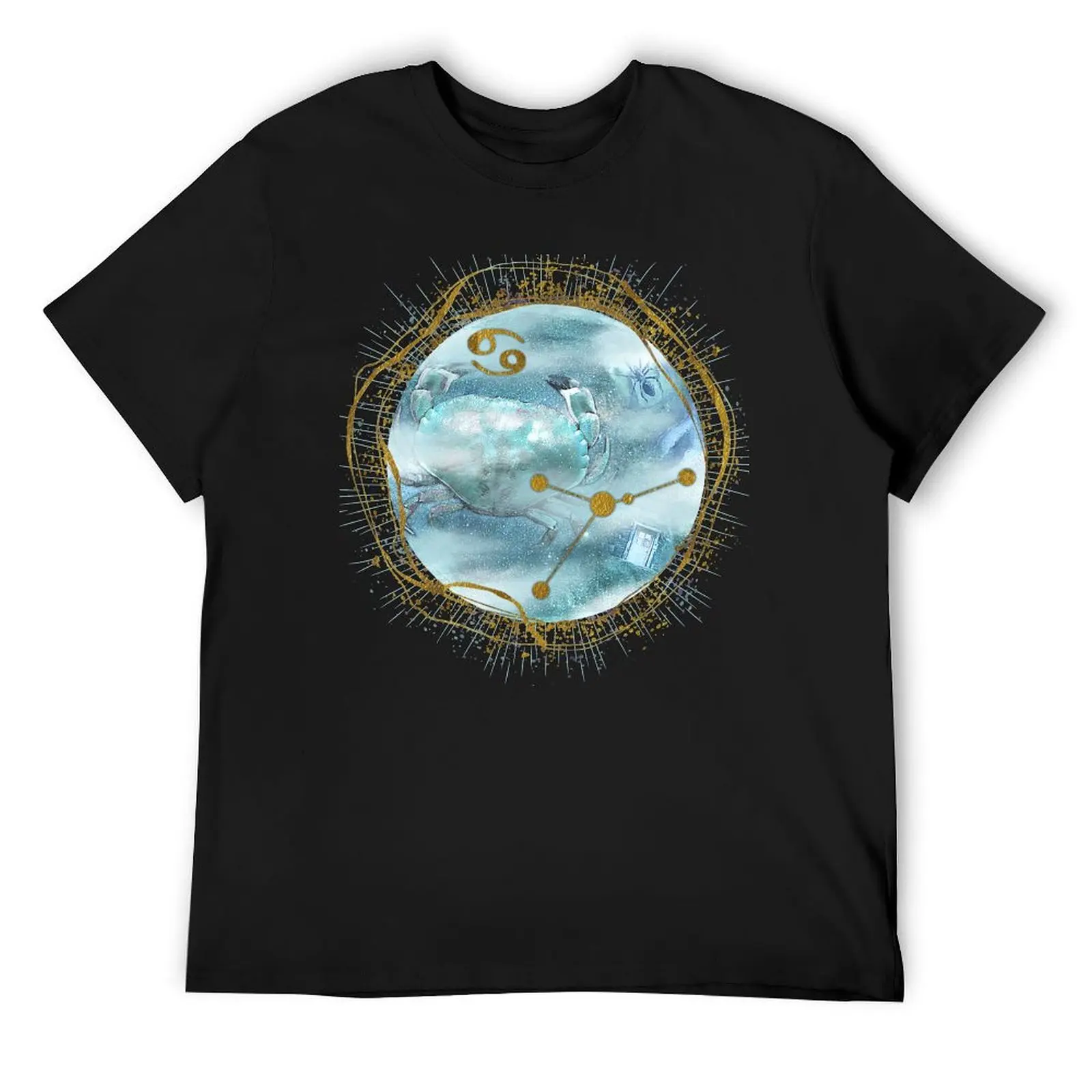 

Cancer Constellation T-Shirt blanks anime stuff mens fashion