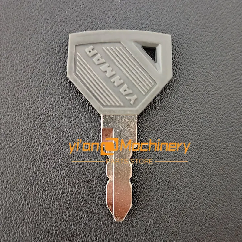 5pcs For Yanmar excavator key universal 17 18 20 30 35 55 65 80 start lock new ignition key