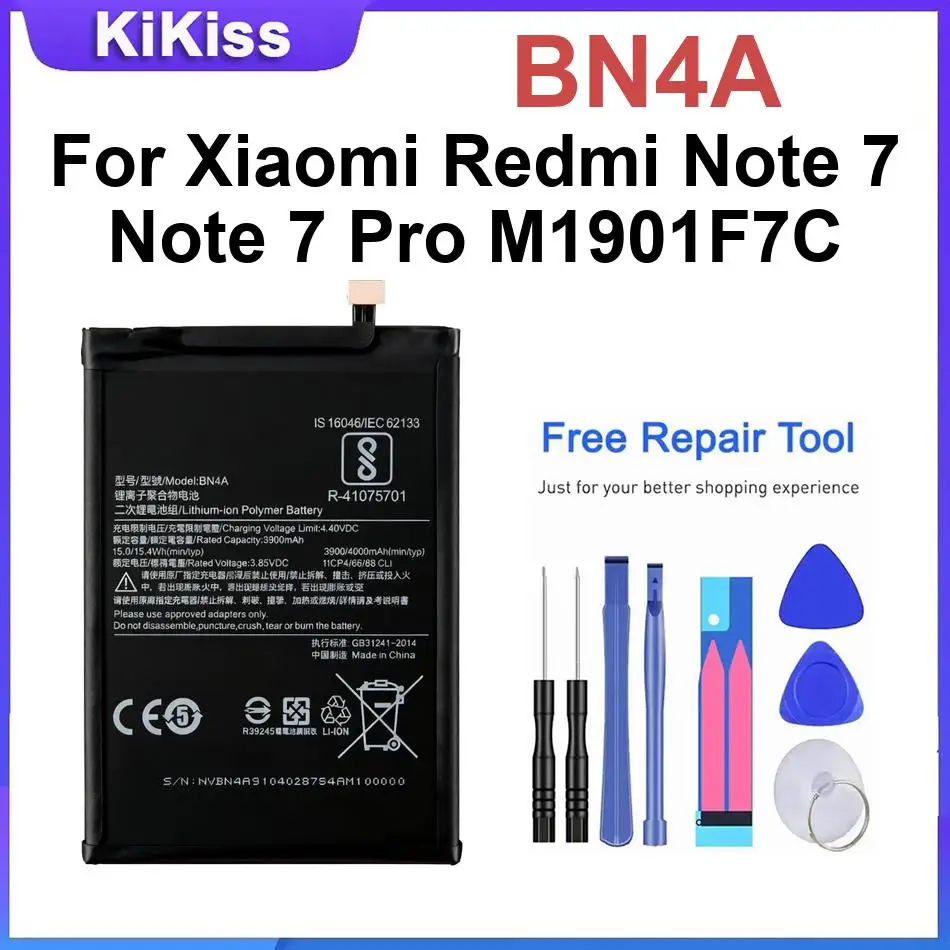 Battery For Xiaomi Redmi note 9 Pro/5G 10X 4G /8 Pro/7 Pro/5/4/X 3/14/Pro 4G /12T Pro/11E/11 Pro/10 Pro/10S BN53 BN45 BN5Y