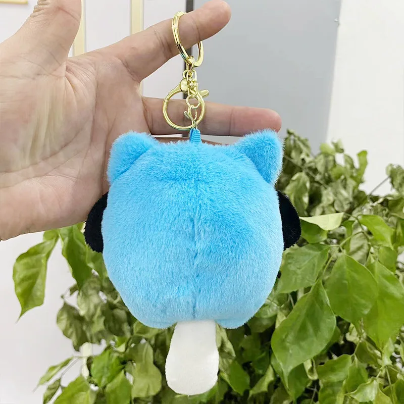 Kawaii para kuromio chaveiro de pelúcia saco charme brinquedo estatueta presente acessório do carro pingente casal chaveiro pingente