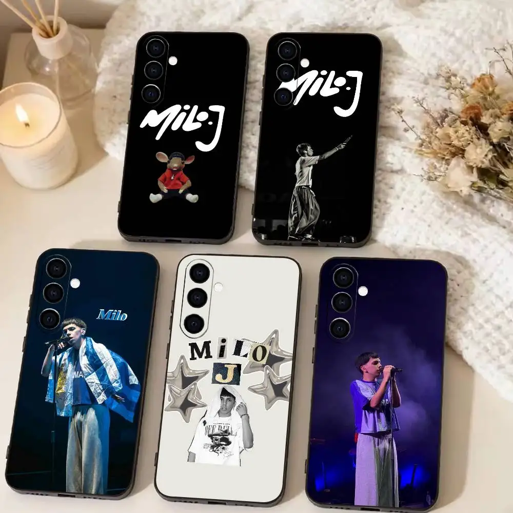 Singer M-Milo coquette  Phone Case Black Silicone Soft For Samsung Galaxy A73,A72,A71,A70,A53,A52,A51