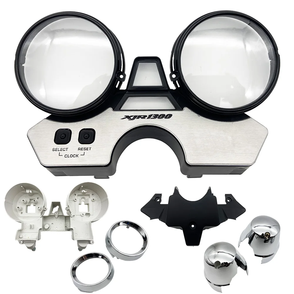 Motorcycle speedometer cover gauges platel meter odometer tachometer shell For YAMAHA XJR1300 1998 1999 2000 2001 2002