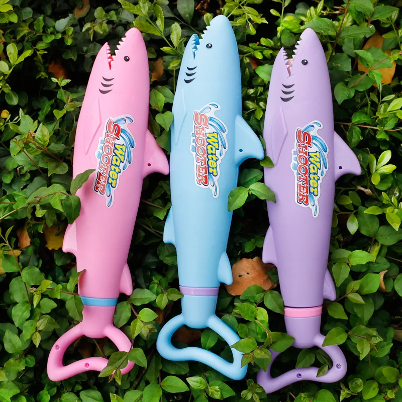 Children Shark Water Gun Toys Kids Summer Water Fight Pool Toys Outdoor Water Play Games Spray Pistol Toys Squirt Shooter Gifts