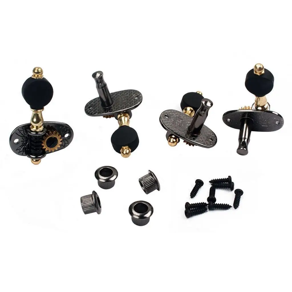 2R2L Ukulele String Tuning Peg Machine Heads Tuner for Cigar Box Guitar Part