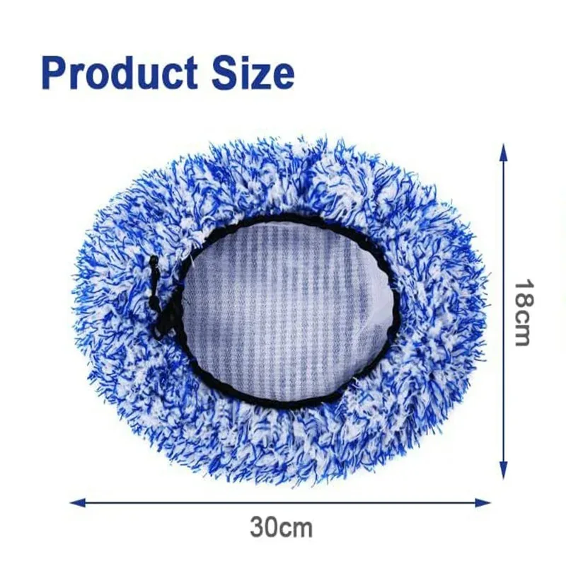 1pc Ersatz Auto Waschen Pinsel Plüsch Mopp Pinsel Abdeckung Tuch Abdeckung Für Auto Langen Griff Pinsel Kopf Auto Reinigung zubehör