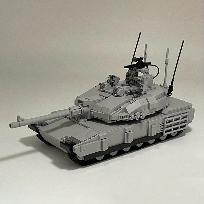 

1238PCSMOC Military Series Main Battle Tank M1 Guardian Model DIY Assembly Building Block Toy Children's Birthday Gift