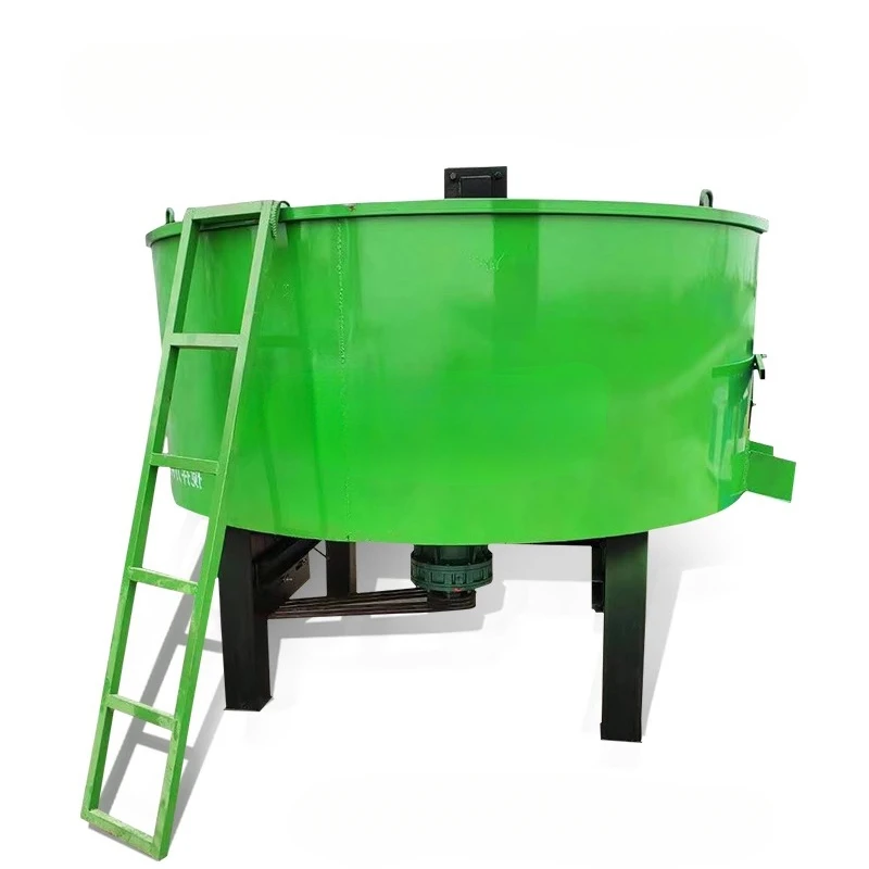 Concrete mixer vertical flat mouth small cement mortar storage tank for construction sites