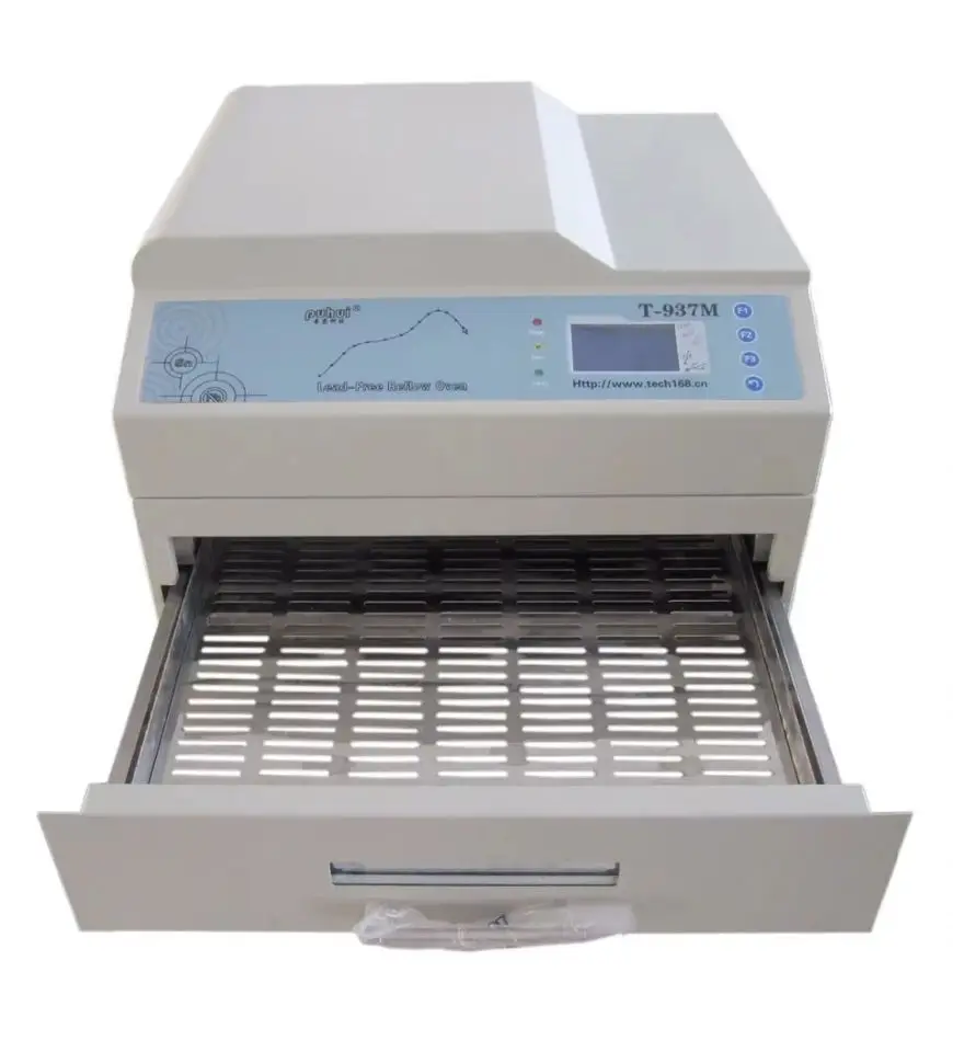 T-937M Infrared Reflow Oven Solder Oven Welding Machine BGA SMD SMT Rework Station for Electronics Circuit Board Repair