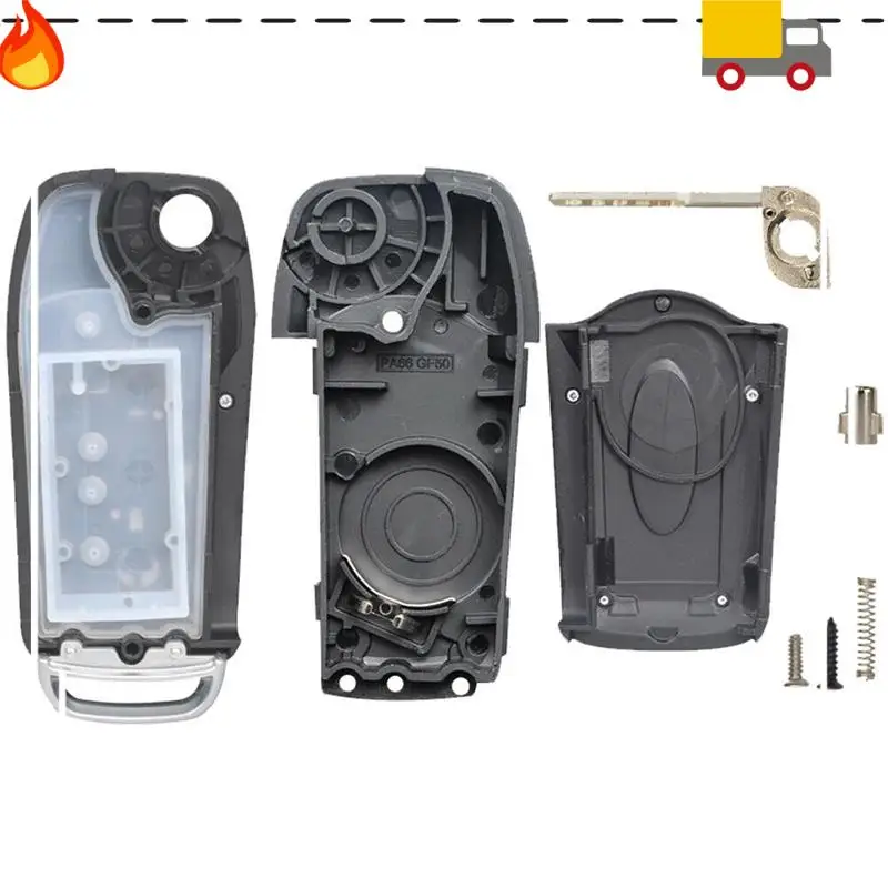 

3X Car Remote Key Shell Remote Key Case Cover For Ford Focus Fiesta Mondeo S-Max C-Max