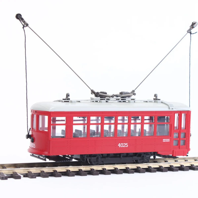 BACHMANN Train Model American Series Simulation Digital Tram with Light 4025 Train Model Toy HO Scale 1/87