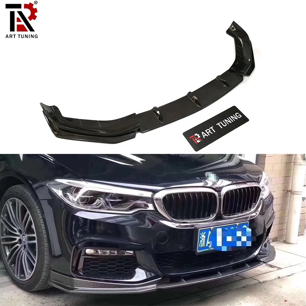 

FD STYLE CARBON FIBER FRONT BUMPER FRONT LIP FOR 5 SERIES G30 g31 530i 540i m sport